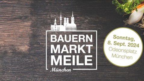 Bauernmarktmeile München am 08. September 2024