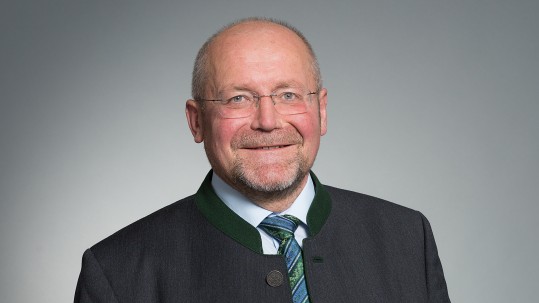 Der BBV-Bezirkspräsident aus der Oberpfalz Josef Wutz