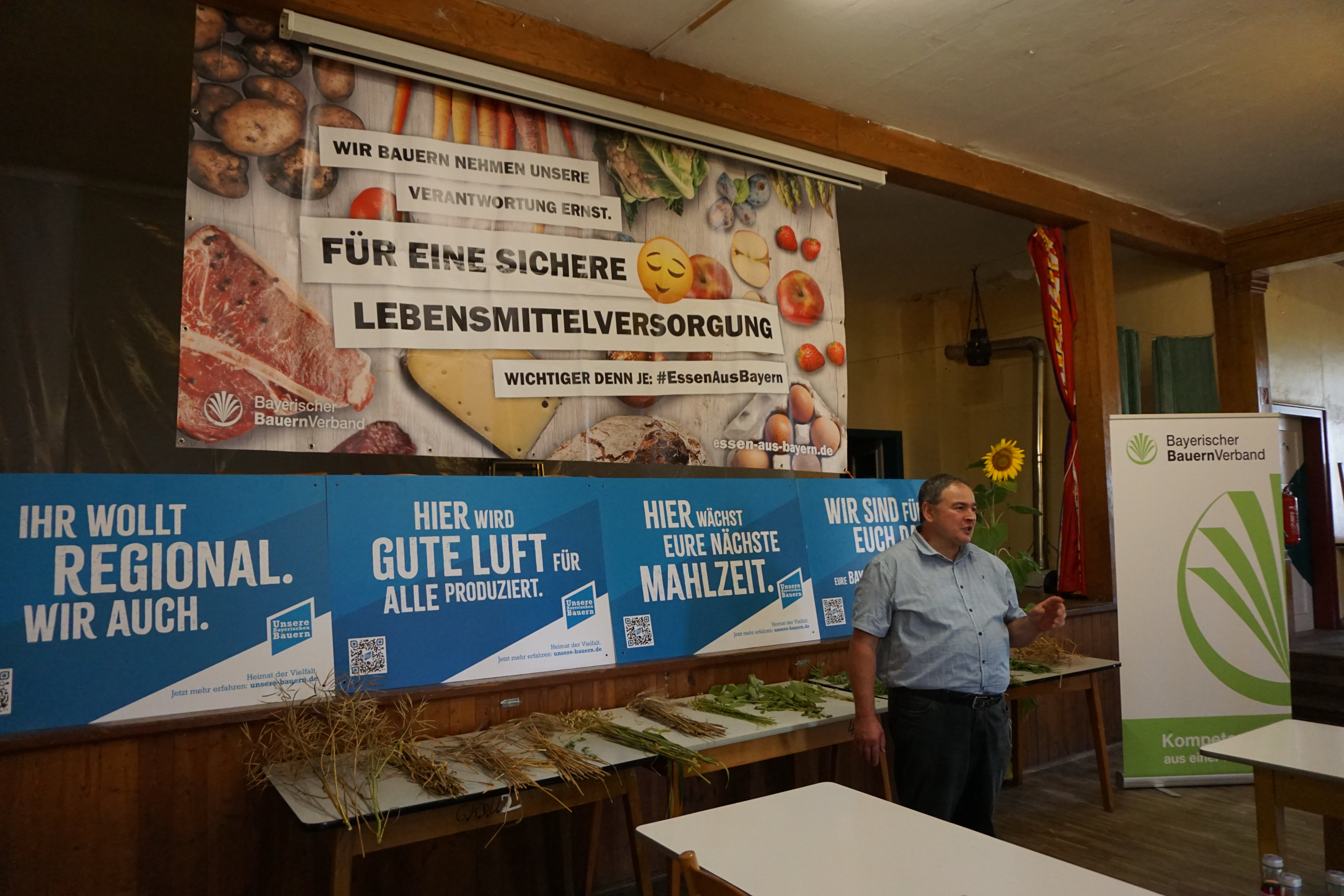 Erntepressegespräch Unterfranken_Plakate
