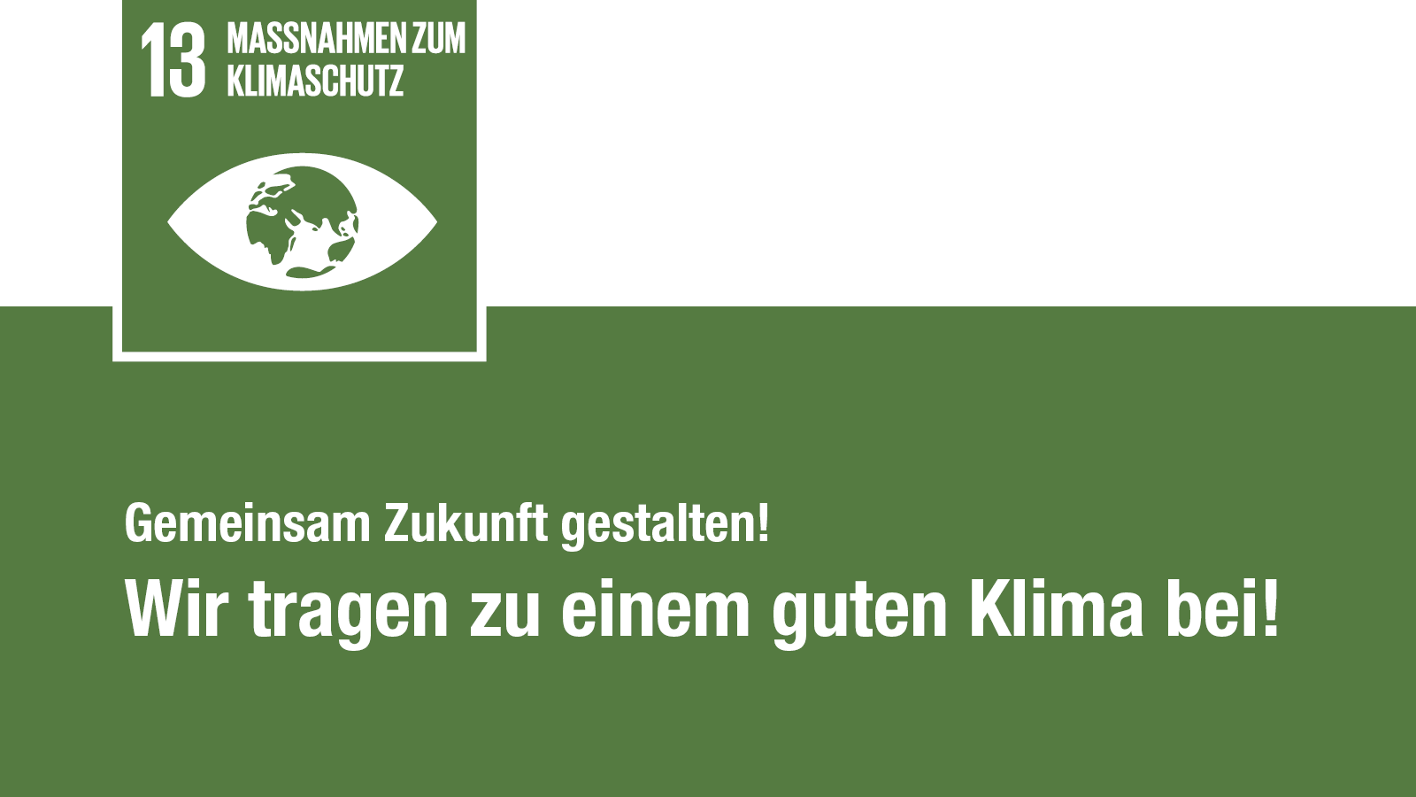Maßnahmen zum Klimaschutz: Wir tragen zu einem guten Klima bei
