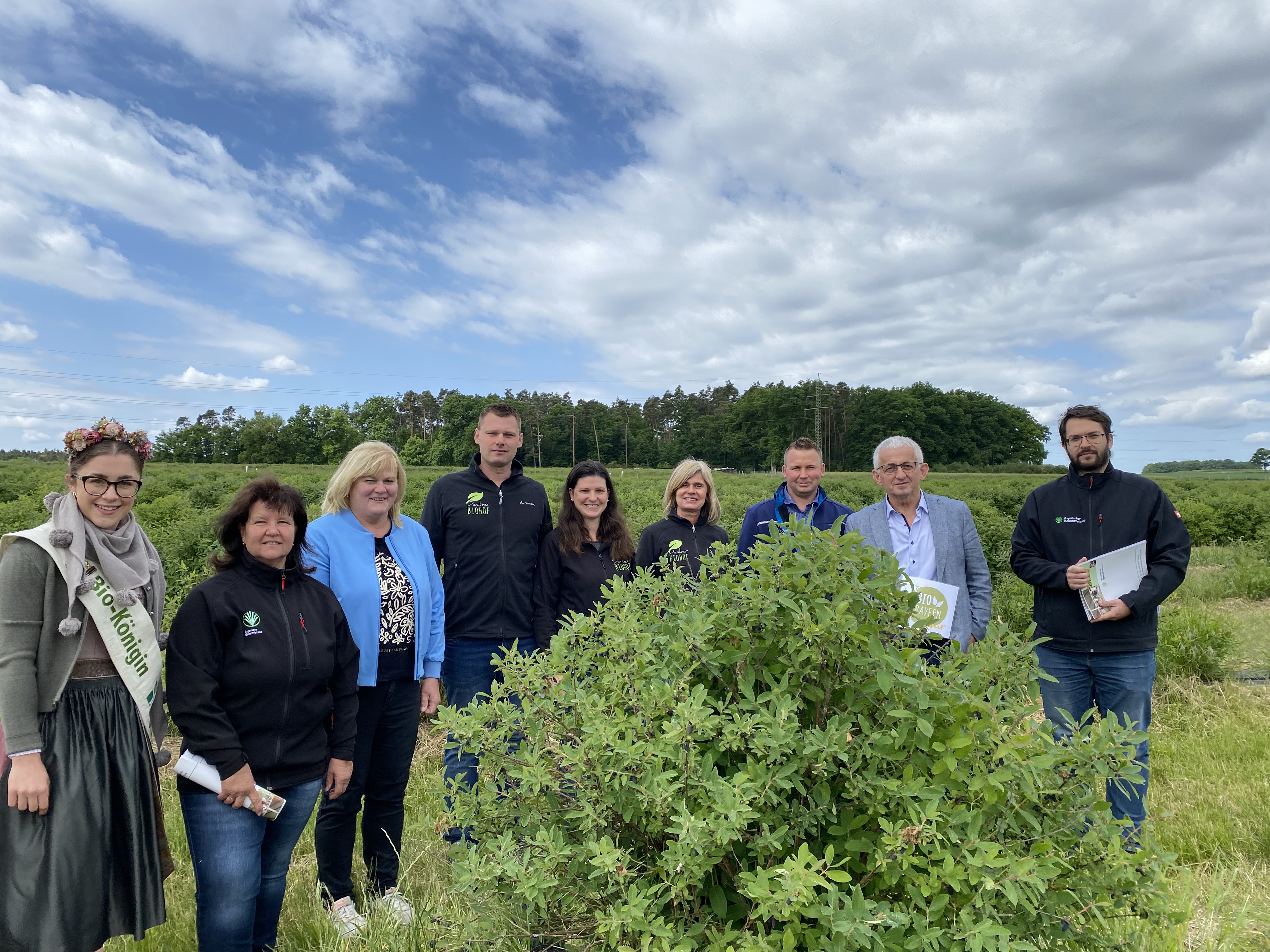Haskap Beere Bio Obst- und Gemüsebau Mittelfranken
