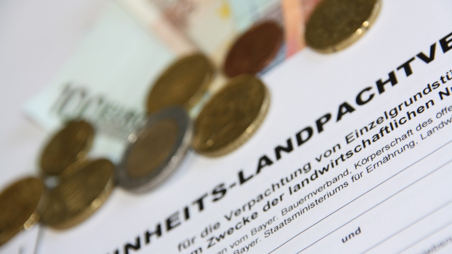 Pachtverträge Bayerischer Bauernverband