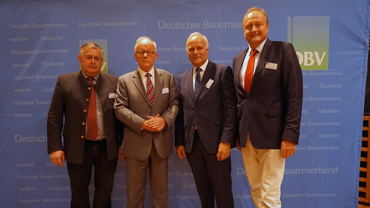 Promis Veredlungstag 2018 Die Teilnehmer der Podiumsdiskussion beim Veredlungstag 2018.