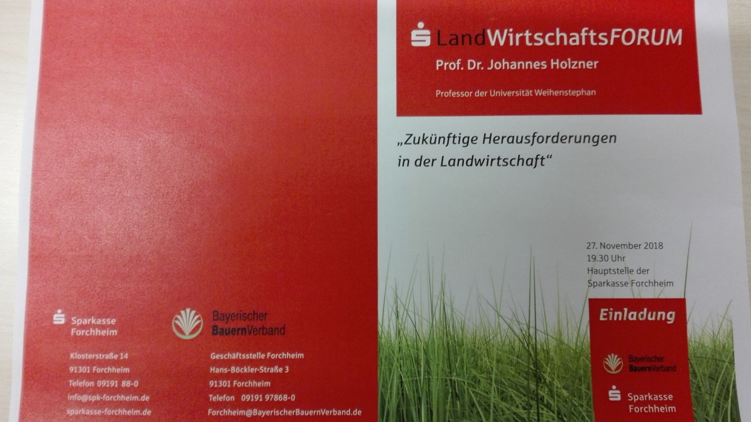 Landwirtschaftsforum Landwirtschaftsforum