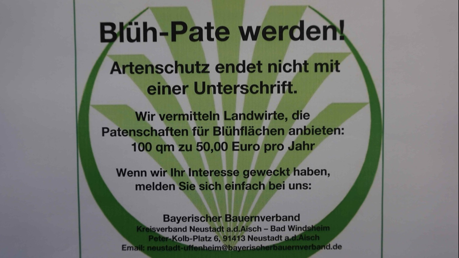 Bluh Pate Werden Bayerischer Bauernverband