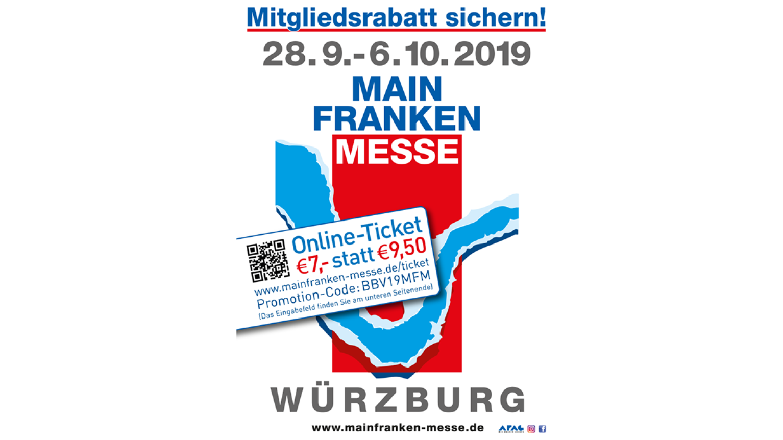 Rabatt auf der Mainfranken-Messe