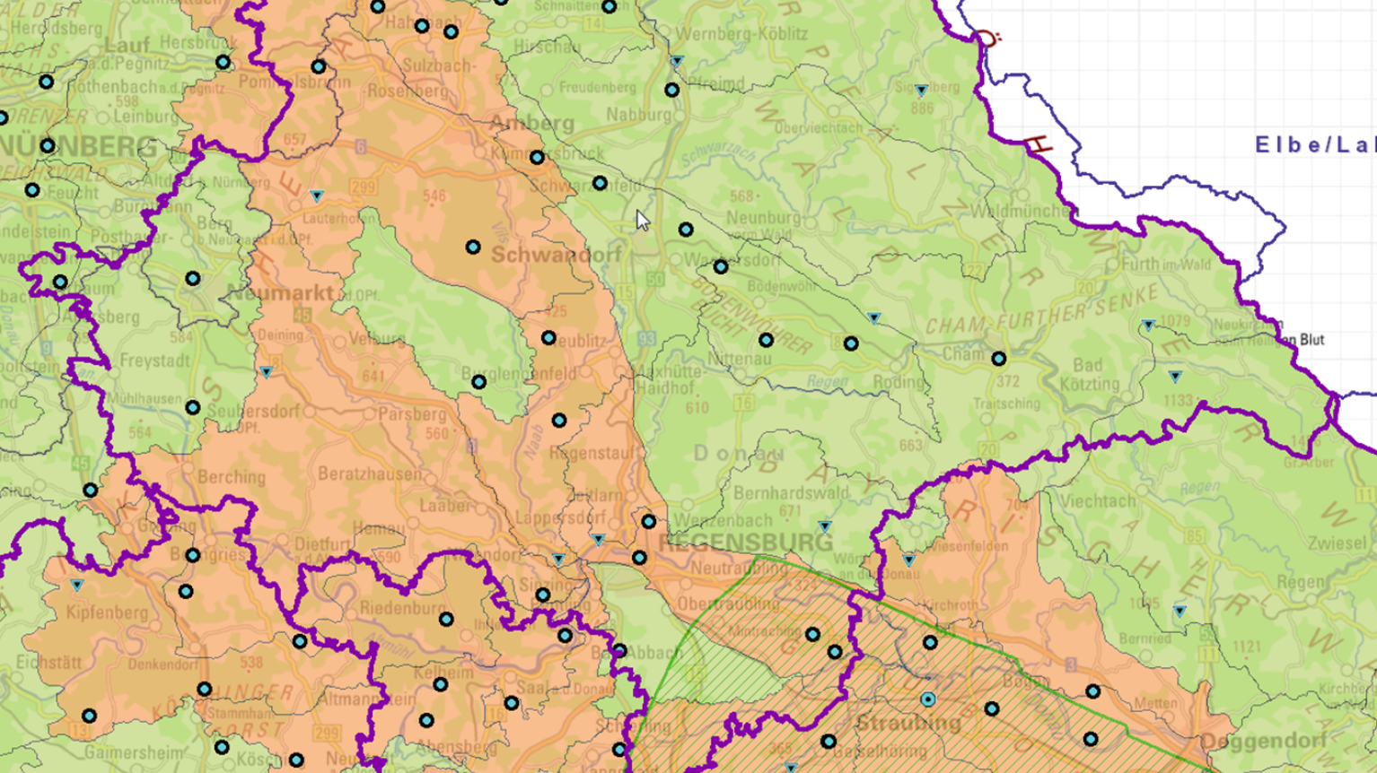 Rote und gelbe Gebiete | Bayerischer Bauernverband