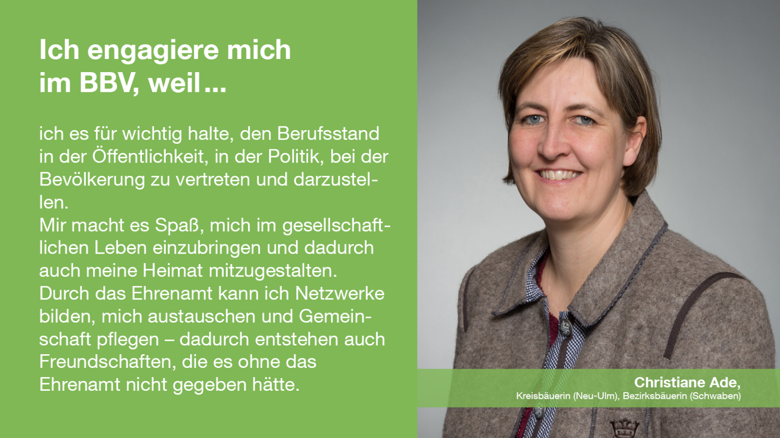 Christiane Ade Verbandswahl