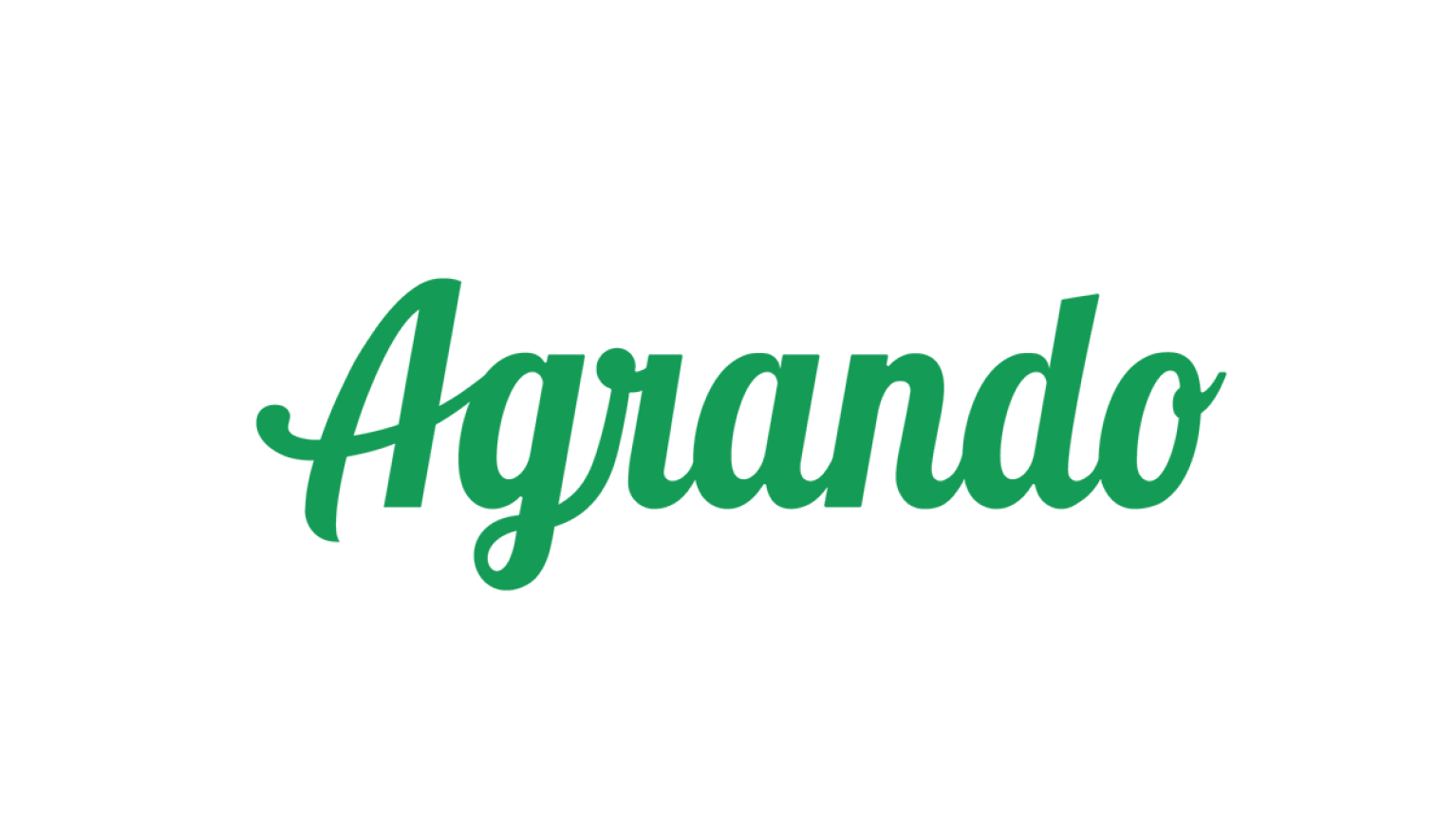Agrando Logo in grün