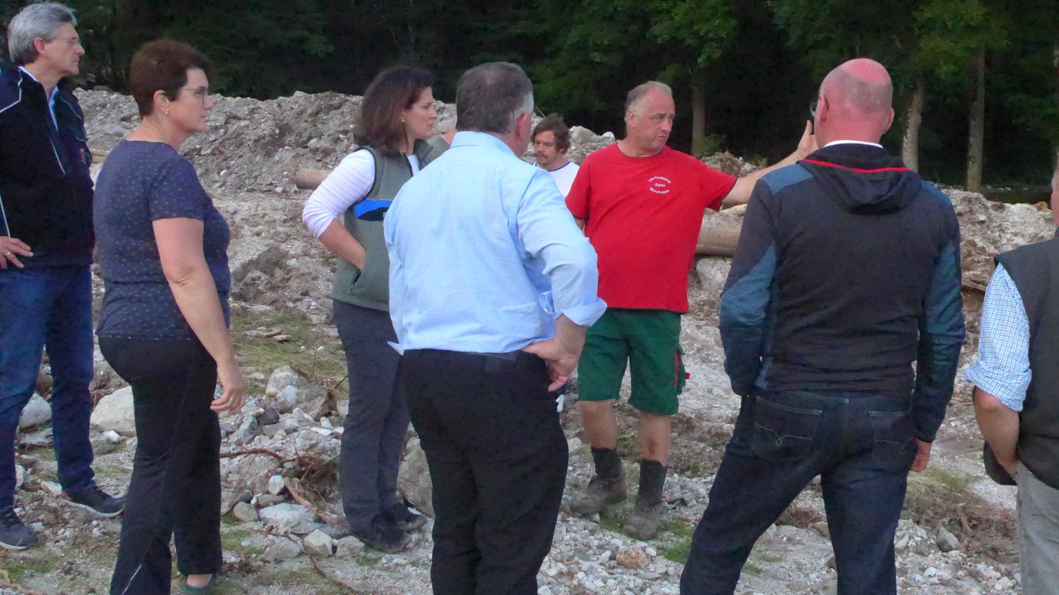Hochwaseer: Heidl und Kaniber in Bischofswiesen Hochwaseer: Heidl und Kaniber in Bischofswiesen
