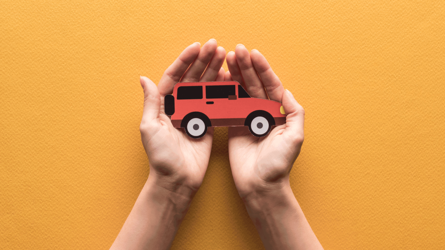 Auto in der Hand