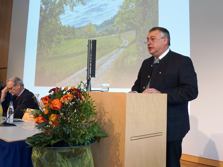 Bauernpräsident Walter Heidl eröffnet in Herrsching die Landesversammlung des Bayerischen Bauernverbandes