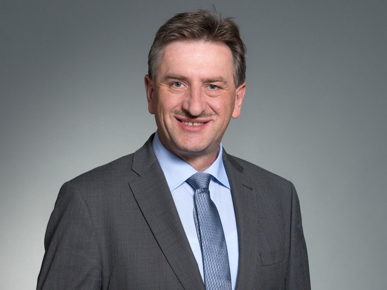 Der stellvertretende bayerische Bauernpräsident Günther Felßner aus Mittelfranken