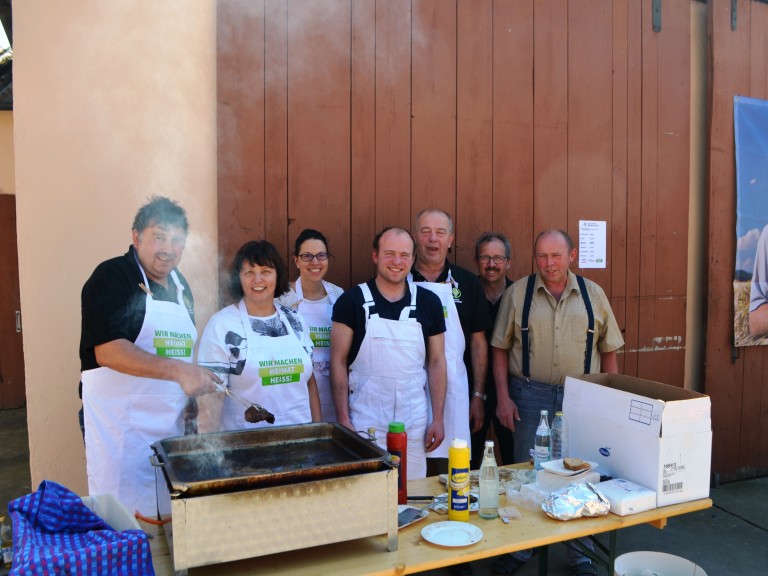 KV-Ansbach beim Grillen