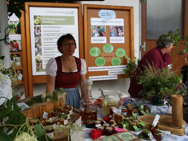 Referentin beim Vortrag am Landfrauentag