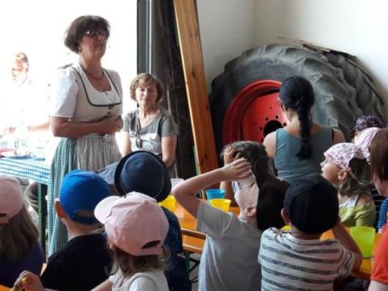 Landfrauen machen Schule