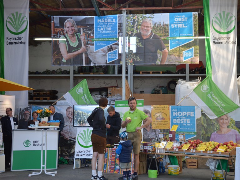 Infostand BBV und Buchstelle Lindau