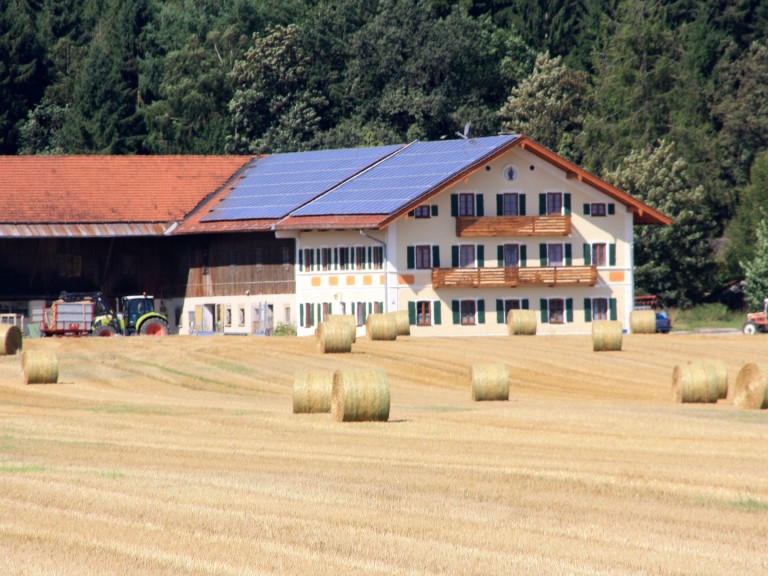 Bauernhof im Herbst