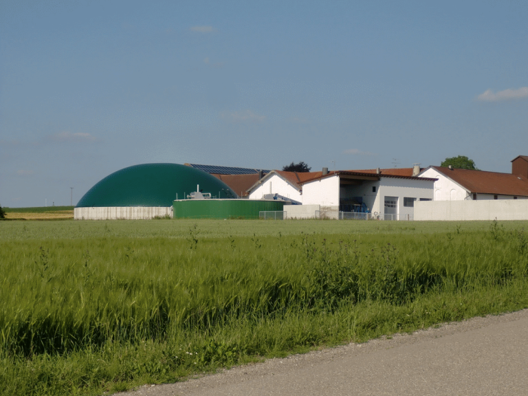 Bild einer Biogasanlage