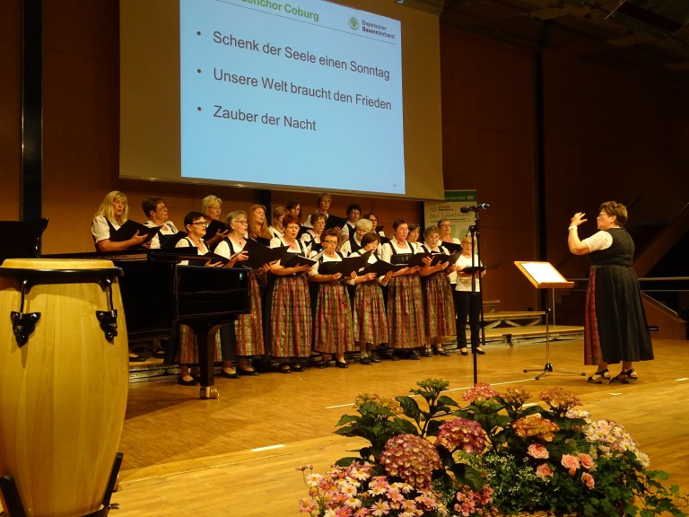 Coburger Landfrauenchor singen