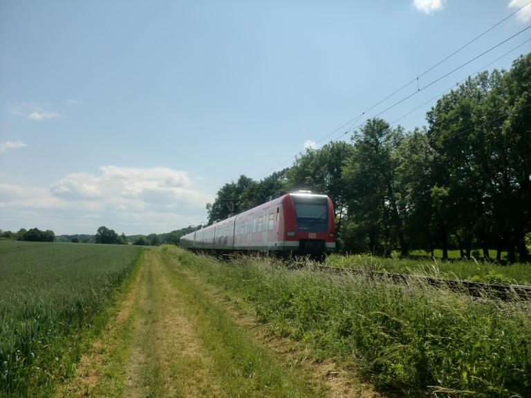 Bild von Fahrendem Zug