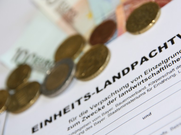 Formular Einheitslandpachtvertrag 