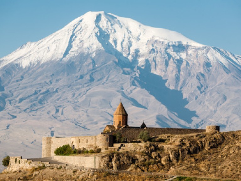 Khor Virap Berg in Armenien