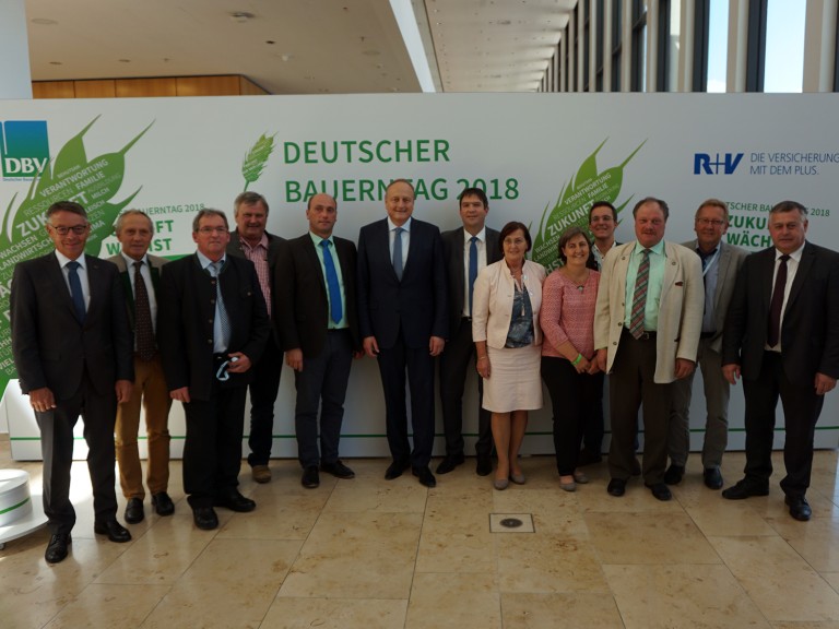 Präsident Enderle und Ehreamt bei DBT 2018