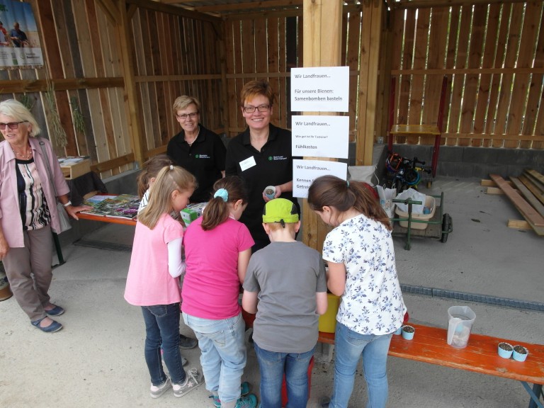 unswer Kinderprogramm amTag des offenne Hofes