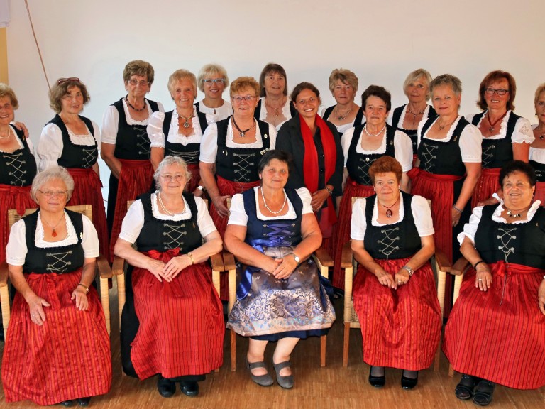 Gruppenbild Landfrauenchor Bayreuth