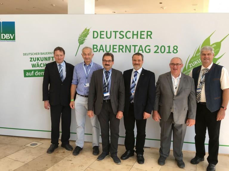 Deutscher Bauerntag Delegierte aus Oberfranken