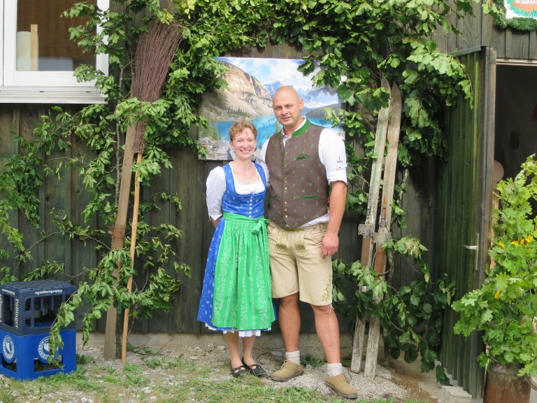Frau Elisabeth Meir mit Ihrem Mann