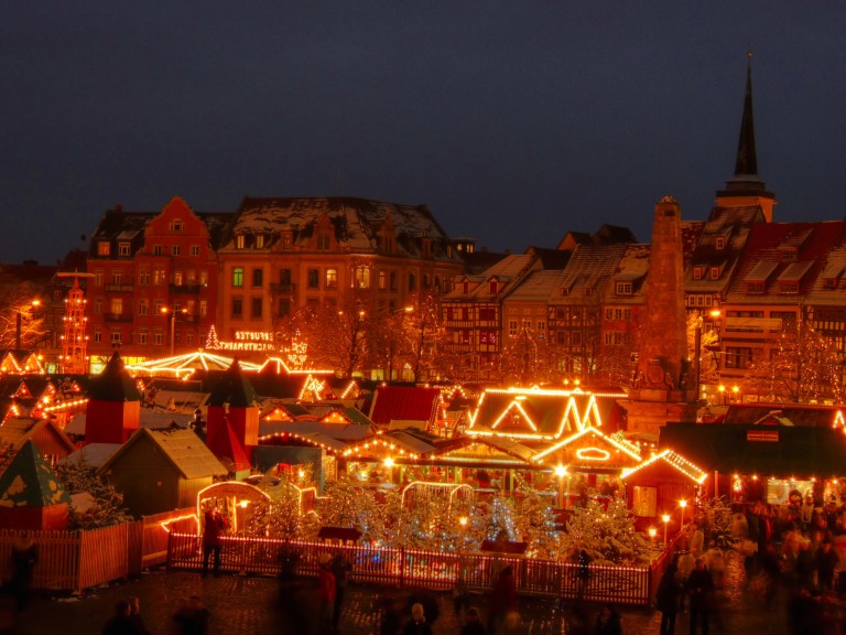 Weihnachtsmarkt in Erfurt