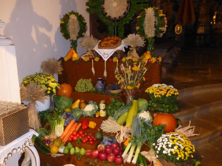 Erntedankgottesdienst in der Wallfahrtskirche