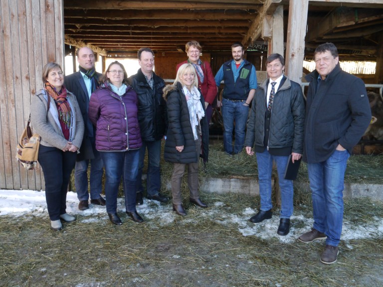 Betriebsbesichtigung der Mitglieder der Sozialen Landwirtschaft