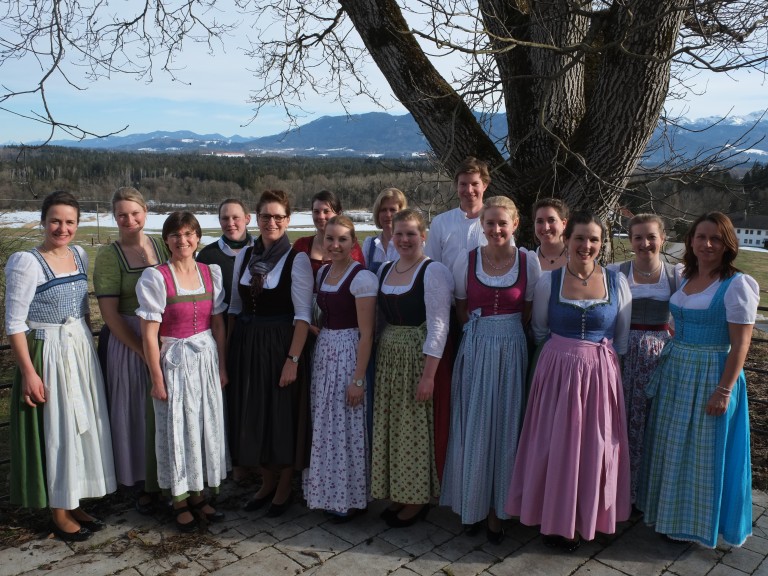 Die stolzen Agrarbürofachfrauen und 1 Mann