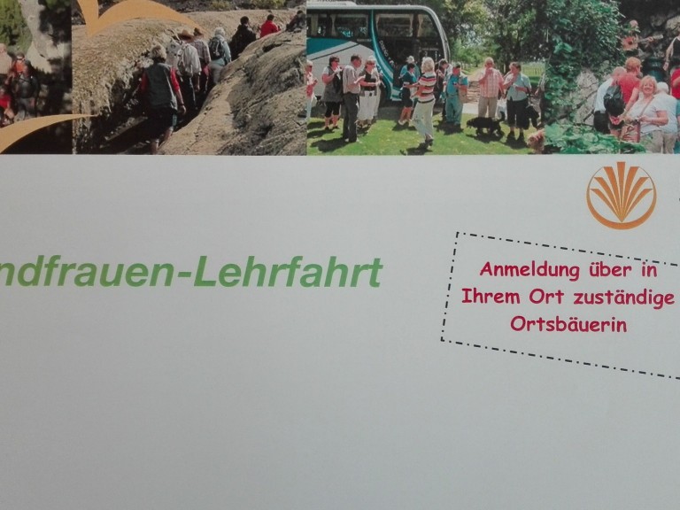 Landfrauenlehrfahrt Bus