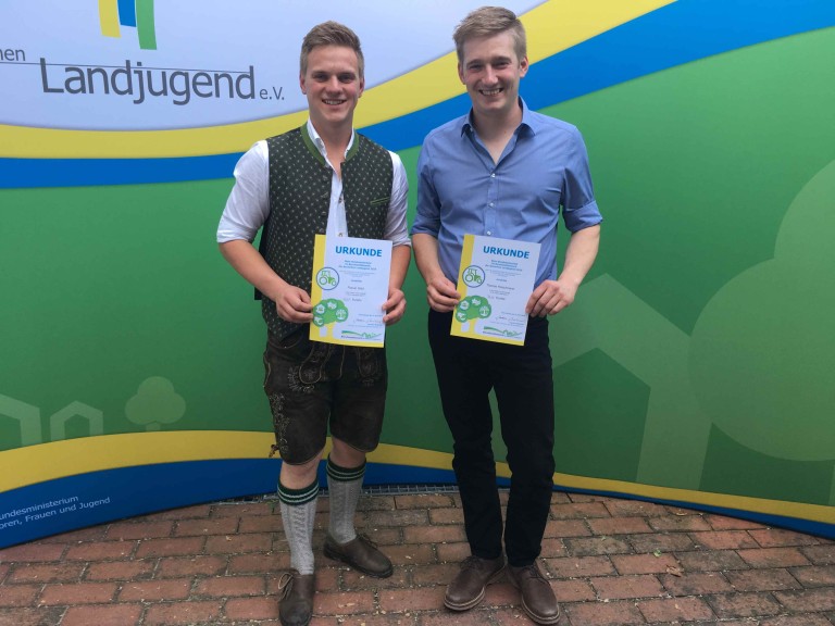 BWB 2. Platz Landwirte-Team Fleischmann/Hölzl