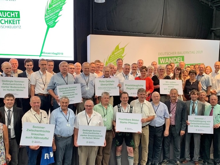 71 Delegierte aus Bayern beim Deutschen Bauerntag in Sachsen