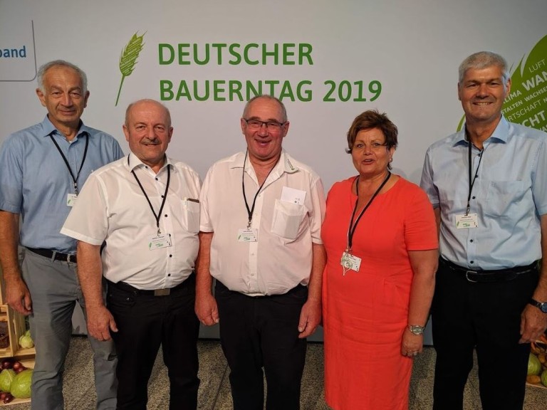 Oberfränkische Vertreter beim Deutschen Bauerntag 2019