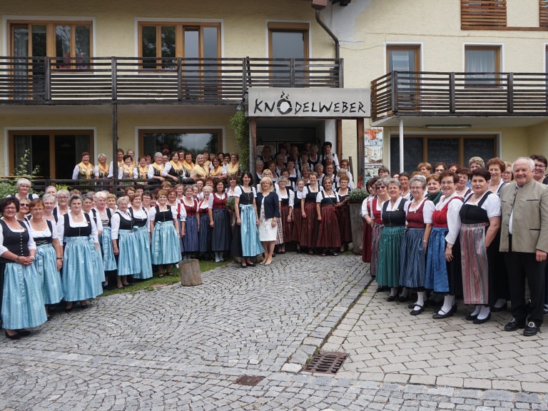 Sängerinnen beim Chöretreffen