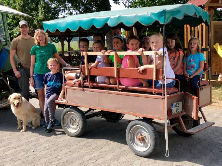 Kindertag auf Bayerischen Bauernhöfen Nordheim