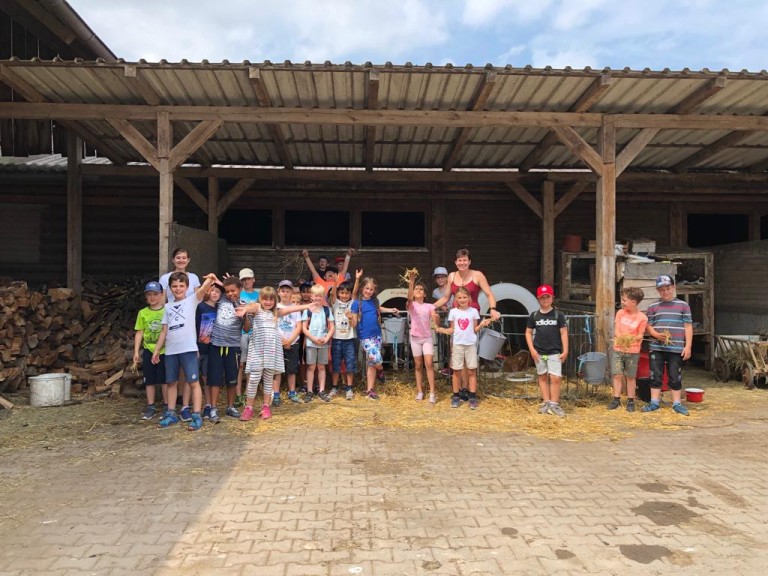 Kinder, Landfrauen machen Schule 2019, EFF Michaela Ehrlich