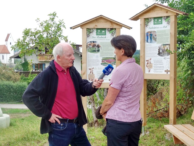 BR Heimat Samerberg Landwirtschaftsweg