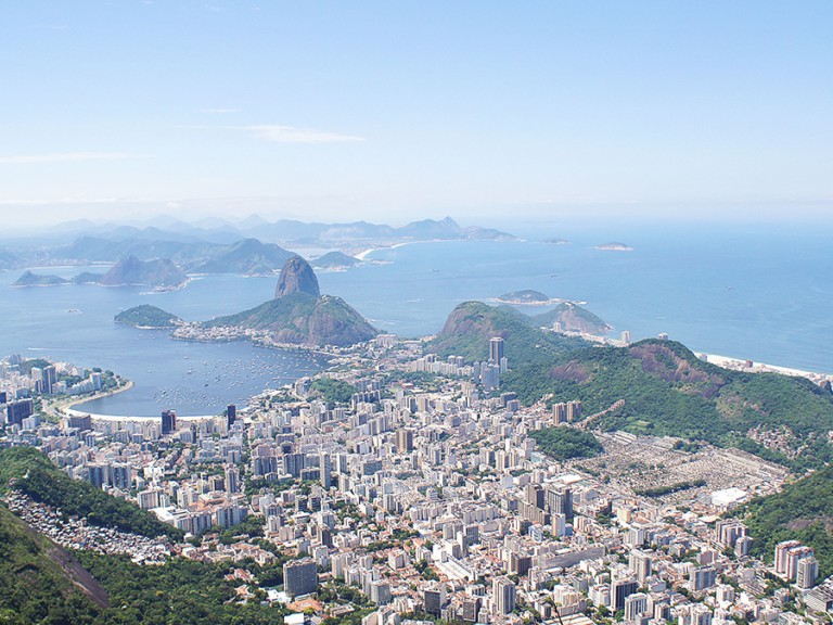 Blick über Rio de Janeiro