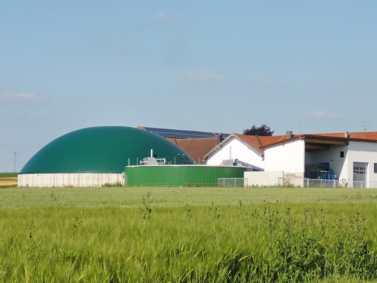 Biogasanlage in Bayern