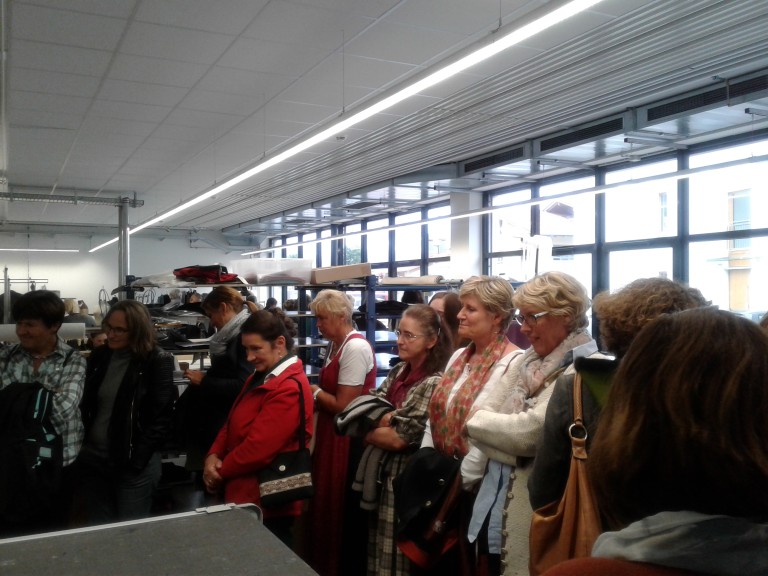 Betriebserkundung Trachtenmanufaktur Grasegger