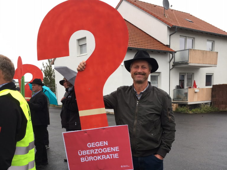 Kreisobmann Bodmaier bei der Agrarministerkonferenz