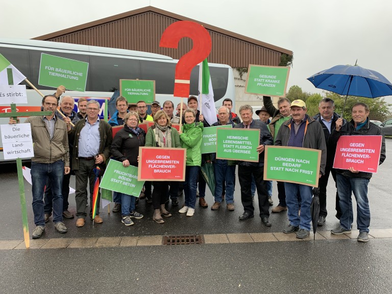 Protest Niederbayern