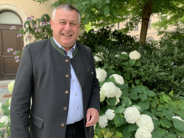 Bauernpräsident Walter Heidl
